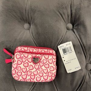 COACH Special Heart Edition - Small Card & Coin Holder